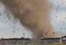 ¡Monstruosas imágenes! Brutal tornado arrasó con todo a su paso por Indiana