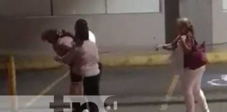 Foto: Trifulca y agresión a una mujer en Jinotepe / TN8