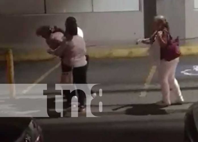 Foto: Trifulca y agresión a una mujer en Jinotepe / TN8