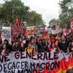 Protestan en las principales ciudades de Francia contra reforma jubilatoria Protestan en las principales ciudades de Francia contra reforma jubilatoria