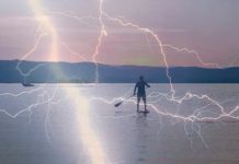 Rayo mata a hombre en una playa de Grecia ante la mirada atónita de su novia