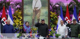Foto: Presidente Daniel Ortega en acto por 37 años del fallo histórico contra EEUU en la CIJ / TN8