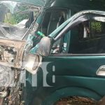 Al menos 15 lesionados por brutal impacto de interlocal en Jinotepe Foto: Choque en Jinotepe entre interlocal y bus de transporte de zona franca / TN8