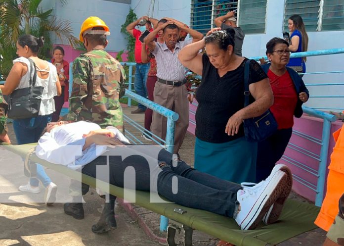 Familias de Juigalpa participaron en el segundo Ejercicio de Multiamenazas