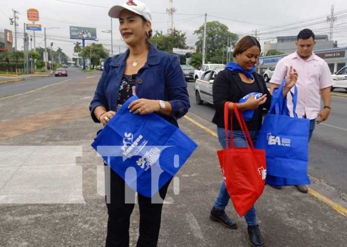 Foto: Alcaldía de Managua lanza campaña para una ciudad más limpia / TN8