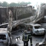 Carambola de 16 vehículos en Jalisco, México dejó cinco muertos y 14 heridos