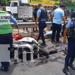 Foto: Accidente de tránsito cerca del aeropuerto internacional en Managua / TN8