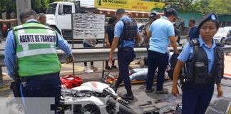 Foto: Accidente de tránsito cerca del aeropuerto internacional en Managua / TN8