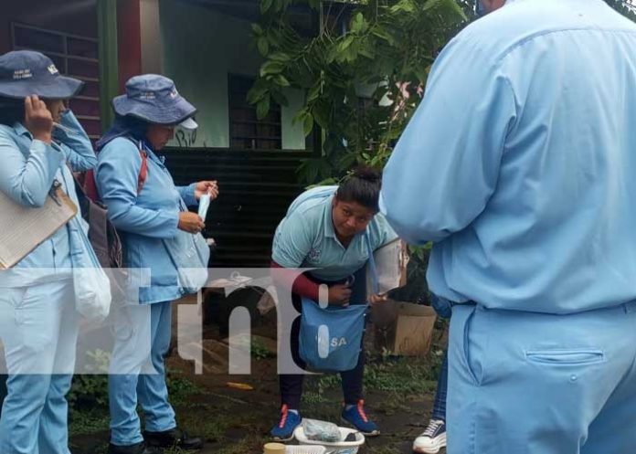 Foto: Trabajo del MINSA en puntos de Managua / TN8