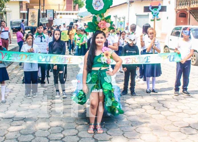Foto: Carnaval en Ocotal por el Día del Medio Ambiente / TN8