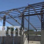 Foto: Polideportivo en Buenos Aires, Rivas, ya casi se termina / TN8