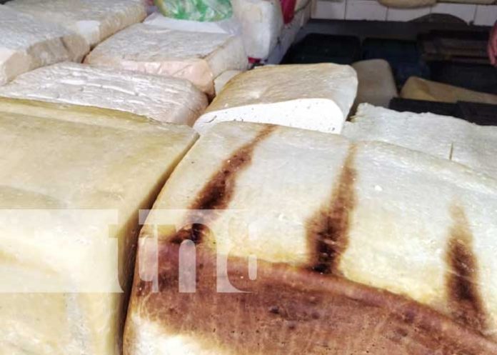 Foto: Precio del queso en el Mercado Iván Montenegro / TN8