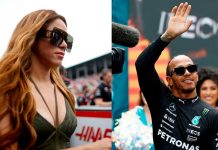 ¡Anda con todo! Shakira estrena nuevo romance con Lewis Hamilton