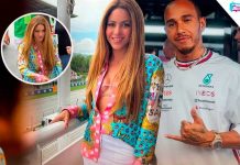 Shakira y la noche con Lewis Hamilton 