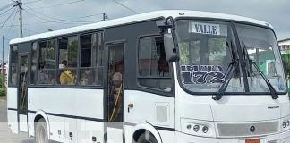Foto: Unidad de la Ruta 172, en Managua, regresa sillas que habían quitado por buscar más pasajeros / TN8