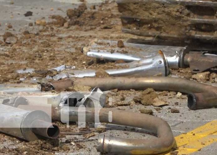 Foto: Eliminan motos modificadas en Somoto / TN8