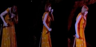 ¡Se tragó una mosca! Terrible sorpresa de Taylor Swift en pleno concierto