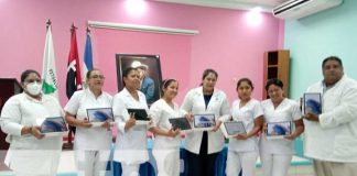 Foto: Entrega de tablets para casas maternas en Nicaragua / TN8