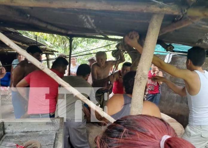 Foto: Trágica muerte de una mujer al caer en un pozo en Chinandega / TN8