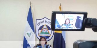 Foto: Trabajo de seguridad en el campo con la Policía en Nicaragua / TN8