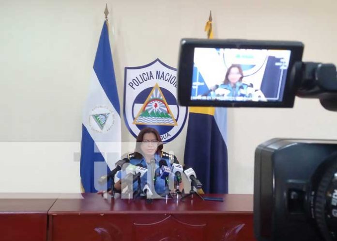 Foto: Trabajo de seguridad en el campo con la Policía en Nicaragua / TN8