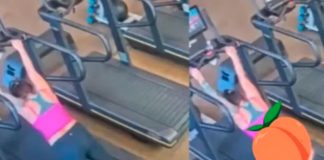 ¡Ojo cuidado te pasa! Queda con las "nachas" peladas tras accidente en el gym