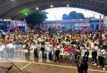 Chinandega canta y baila músicas revolucionarias con el grupo Liberarte Foto: Chinandega canta y baila músicas revolucionarias con el grupo Liberarte / TN8