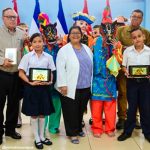 MINED realizó presentación del Libro “El Güegüense" a estudiantes y Docentes