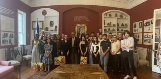 Foto: Jóvenes celebran y promueven la cultura nicaragüense / Cortesía