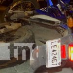 Motociclista herido tras perder control en Juigalpa, Chontales Foto: Motociclista herido tras perder control en Juigalpa, Chontales / Cortesía