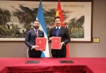 Foto: Delegación nicaragüense en conferencia internacional en Beijing / Cortesía
