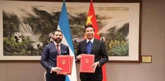Foto: Delegación nicaragüense en conferencia internacional en Beijing / Cortesía