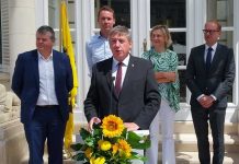 Foto: Gobierno promueve lazos en celebración en Flandes / Cortesía