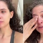 Foto: Usuario de TikTok llora al verse envejecido / Cortesía