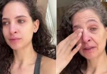 Usuario de TikTok llora al verse envejecido Foto: Usuario de TikTok llora al verse envejecido / Cortesía