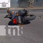 Mecánico hospitalizado tras accidente de tránsito en Managua Foto: Mecánico hospitalizado tras accidente de tránsito en Managua / TN8