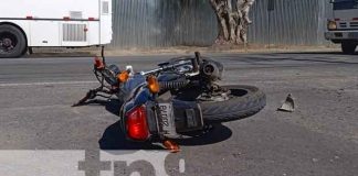 Foto: Mecánico hospitalizado tras accidente de tránsito en Managua / TN8