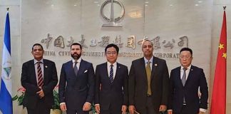 Delegación de Nicaragua en China, visitan la Sede Central de CCECC
