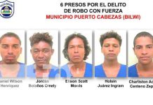¡Tras las rejas! 12 personas señaladas por delitos de peligrosidad en Bilwi y Waspam Foto: ¡Tras las rejas! 12 personas señaladas por delitos de peligrosidad en Bilwi y Waspam / TN8