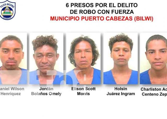 Foto: ¡Tras las rejas! 12 personas señaladas por delitos de peligrosidad en Bilwi y Waspam / TN8