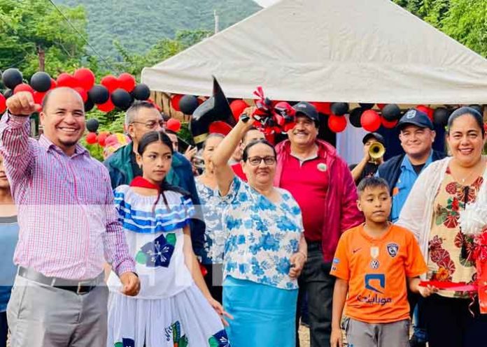 1 Foto: Gobierno municipal ejecuta proyecto de construcción de cunetas y andenes en Somoto / TN8