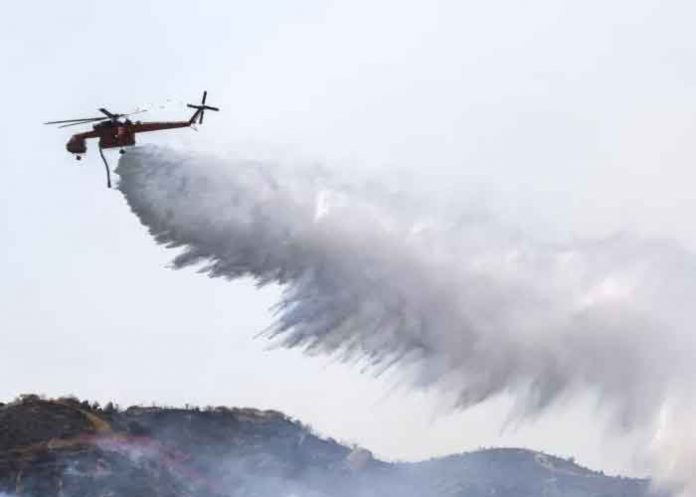 Foto: Ola de calor desata tres incendios forestales en California / Cortesía