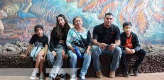 Foto:Familias disfrutan de la impresionante belleza natural del Volcán Masaya/ TN8