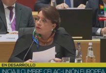 Honduras aboga en cumbre de Celac-UE por Cuba, Venezuela y Nicaragua