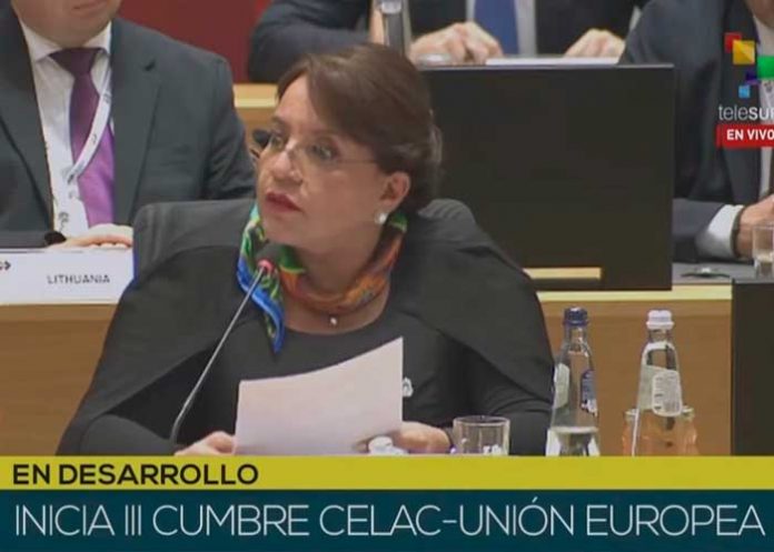 Honduras aboga en cumbre de Celac-UE por Cuba, Venezuela y Nicaragua