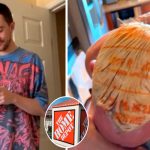 Se tiñe el pelo con una bolsa plástica y termina haciendo el ridículo (video) Se tiñe el pelo con una bolsa plástica y termina haciendo el ridículo (video)