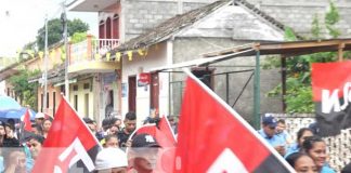 Ometepe, Madriz y Chinandega celebra el Día de la Alegría con una caminata