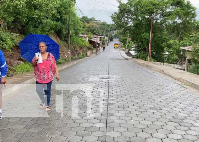 1 Inauguración de calles adoquinadas en Juigalpa mejora calidad de vida