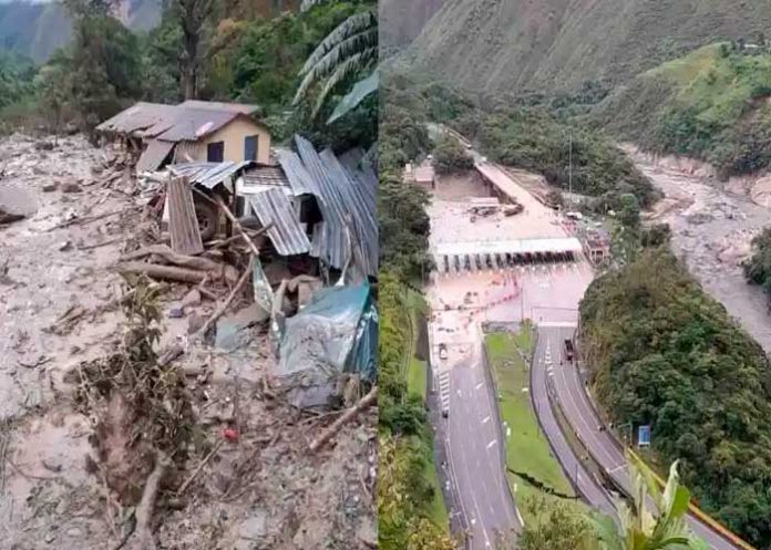 Avalancha deja ocho muertos y varios desaparecidos en Colombia