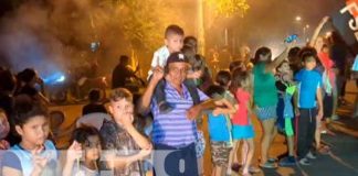 Realizan vigilia a la espera del 44/19 en Masaya, Chinandega y Nandaime